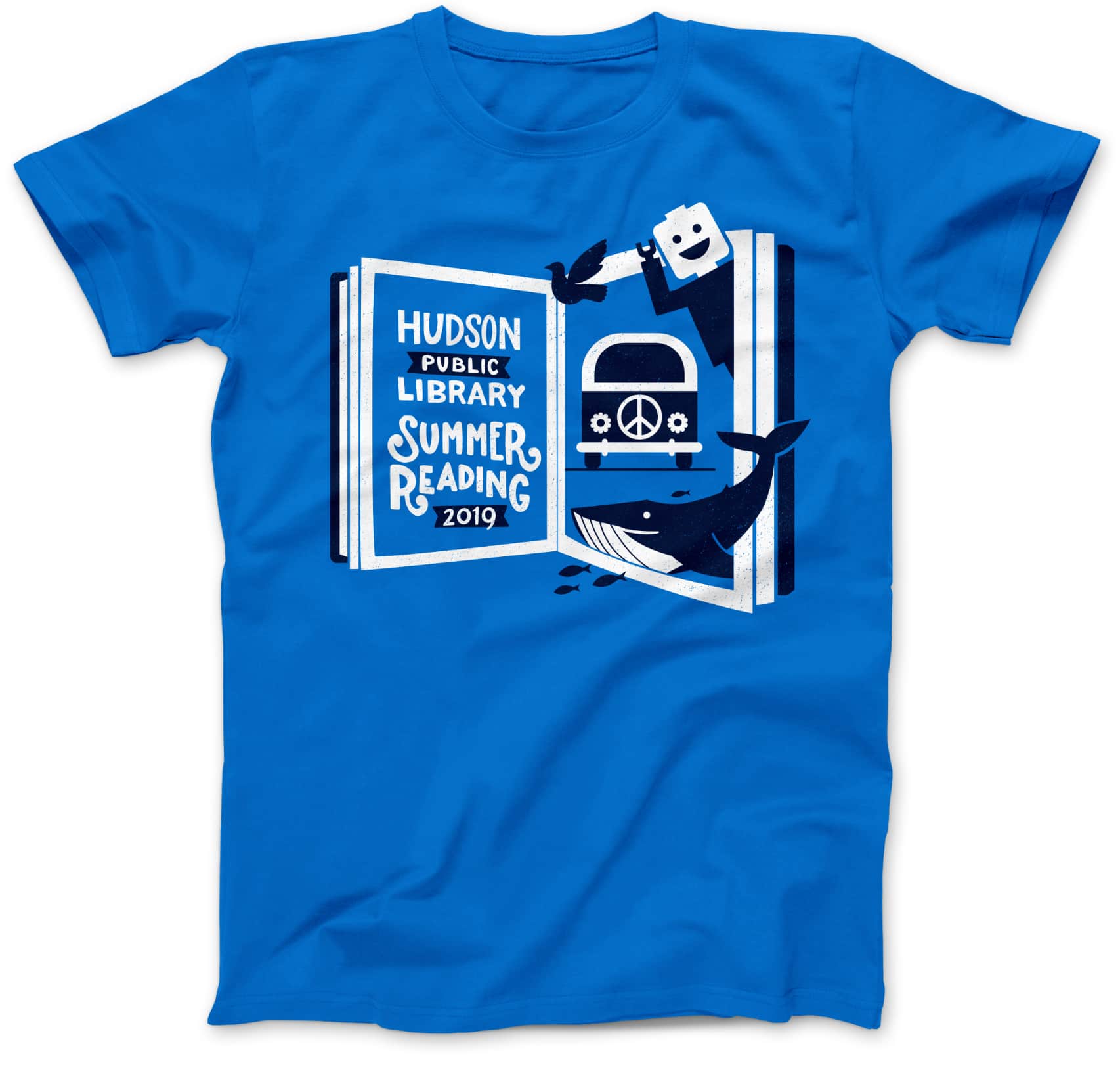 Hudson Public Library Summer Reading TShirt Karley Searles